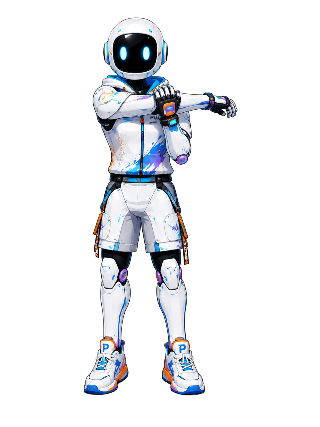 やさしく手を差し伸べるAIパートナー